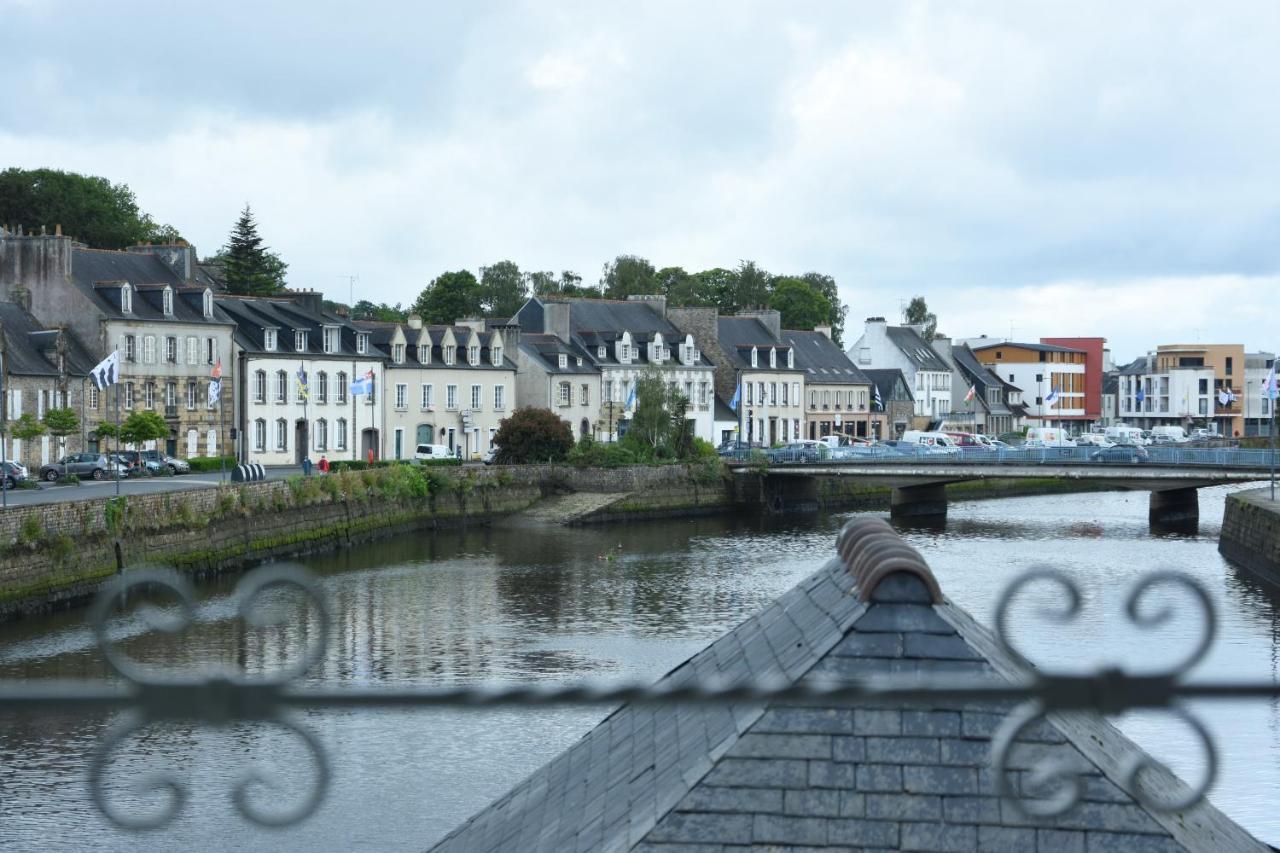 Apartamento Une Nuit Sur Le Pont 1 Landerneau Exterior foto